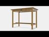 EKEDALEN Bar table Low-poly 3D model_1