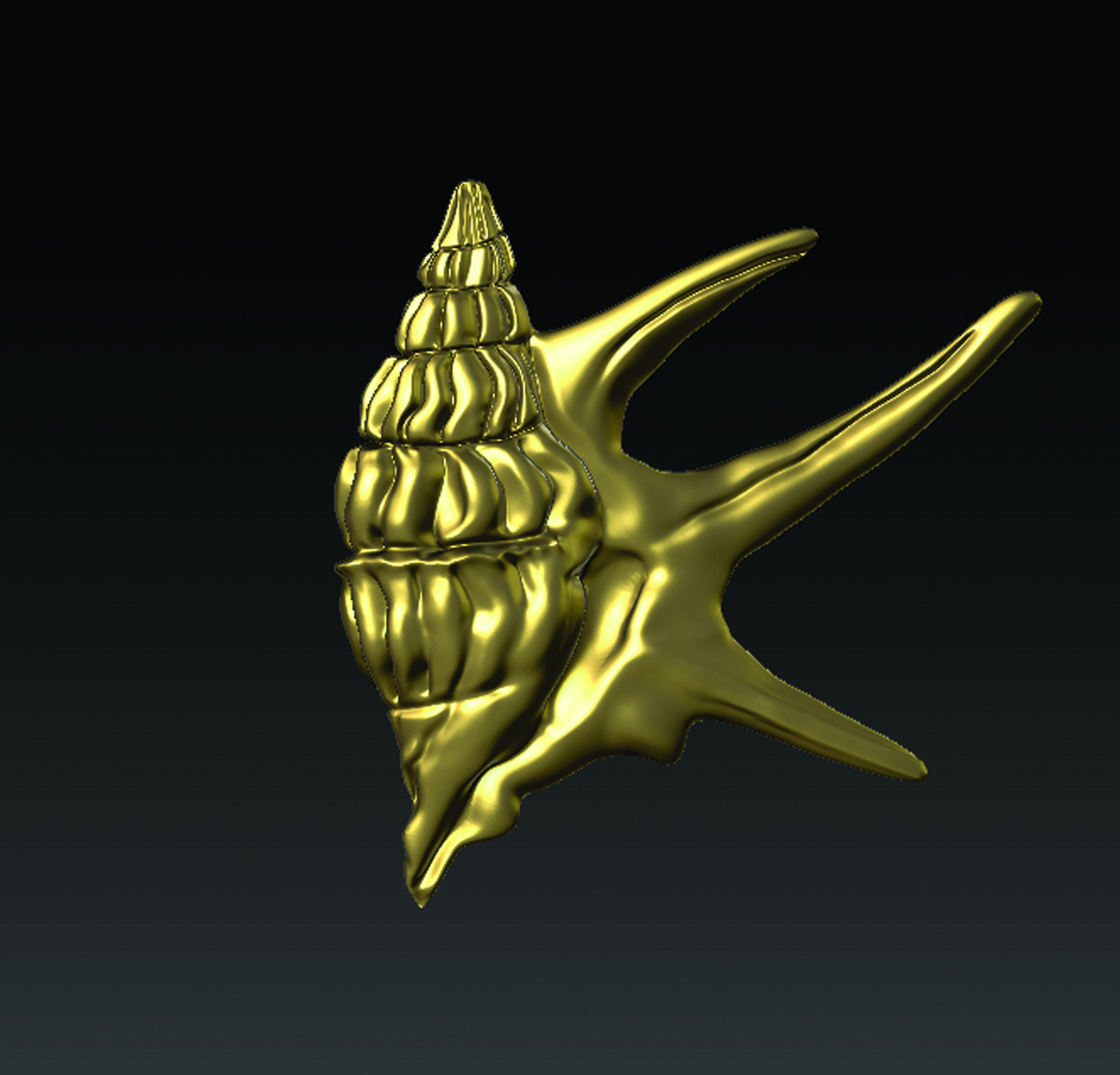 Sea Shell  3D print model_18