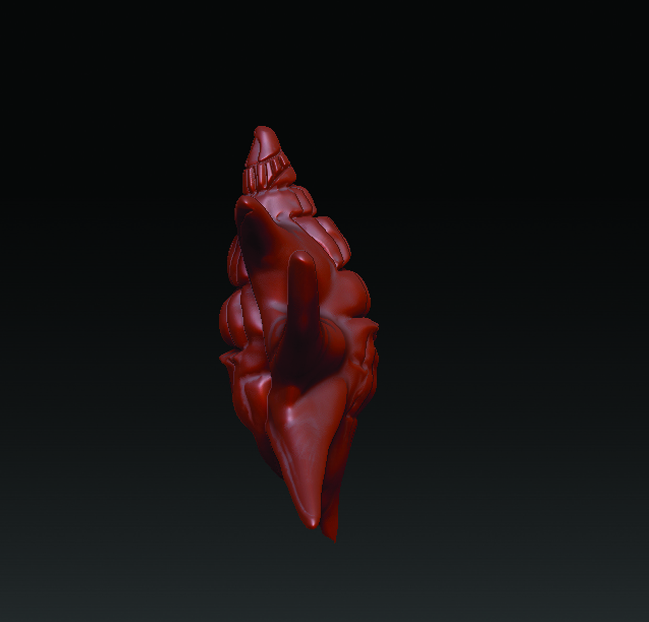 Sea Shell  3D print model_14