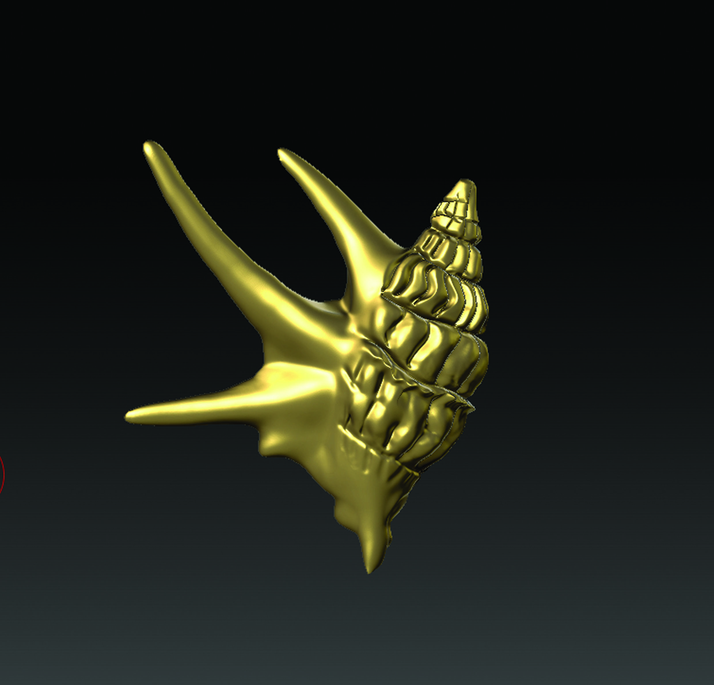 Sea Shell  3D print model_19