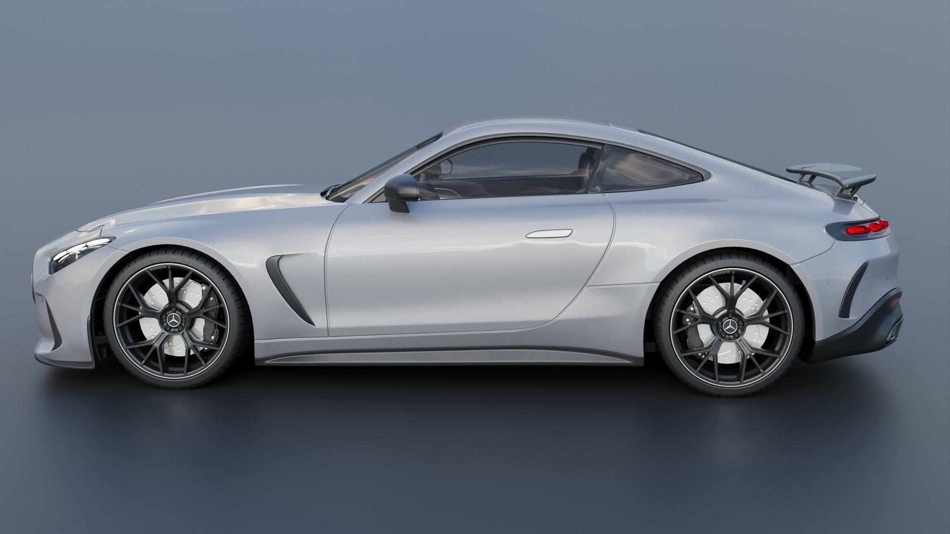 Mercedes AMG GT 63 Coupe 2025 3D print model_3