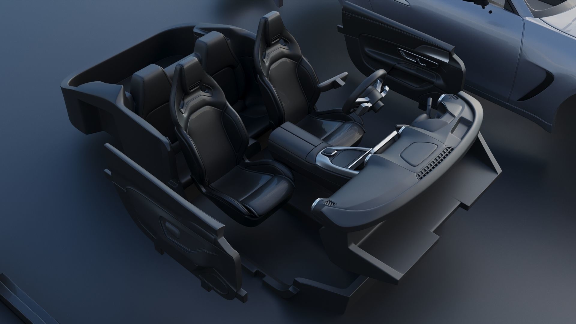 Mercedes AMG GT 63 Coupe 2025 3D print model_20