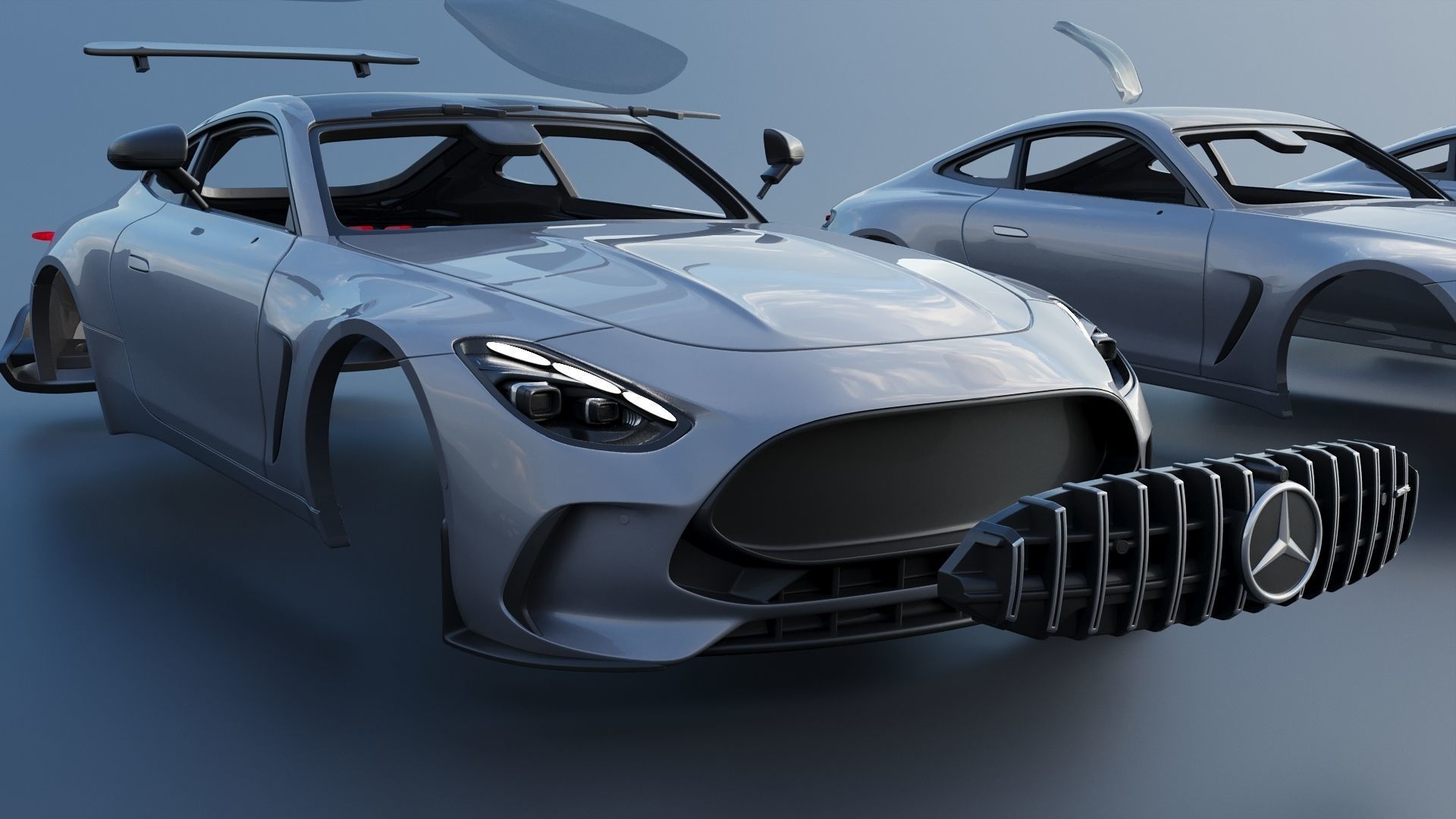 Mercedes AMG GT 63 Coupe 2025 3D print model_17