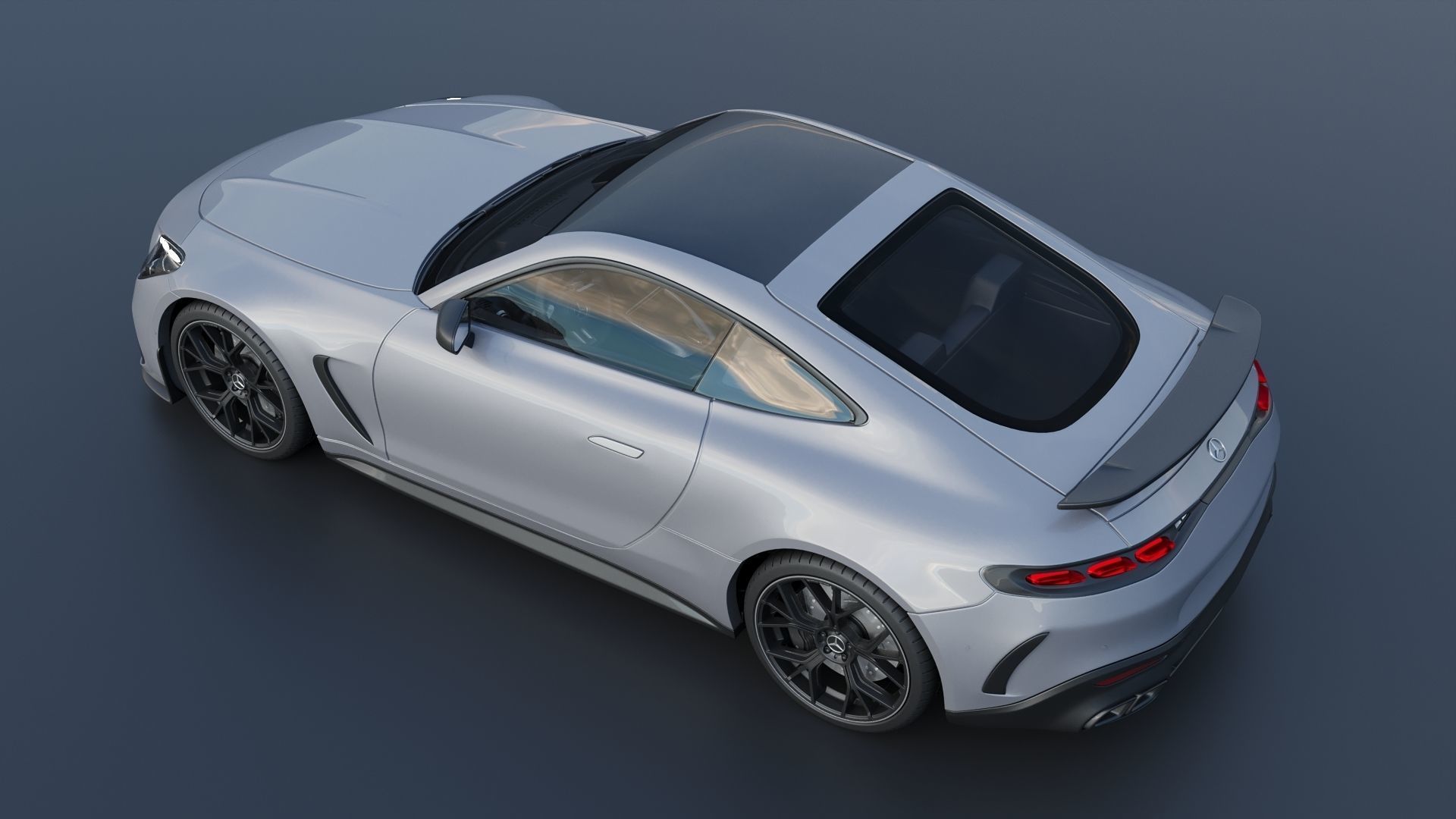 Mercedes AMG GT 63 Coupe 2025 3D print model_5