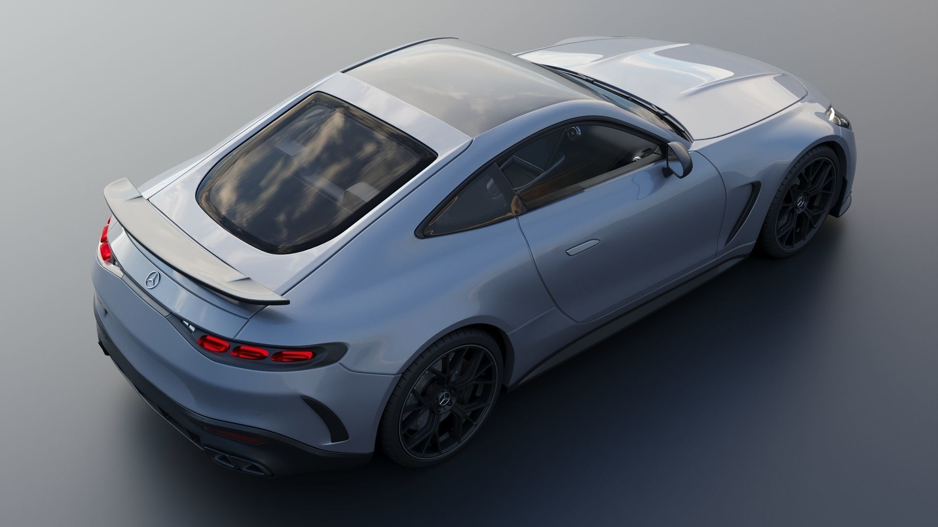 Mercedes AMG GT 63 Coupe 2025 3D print model_7