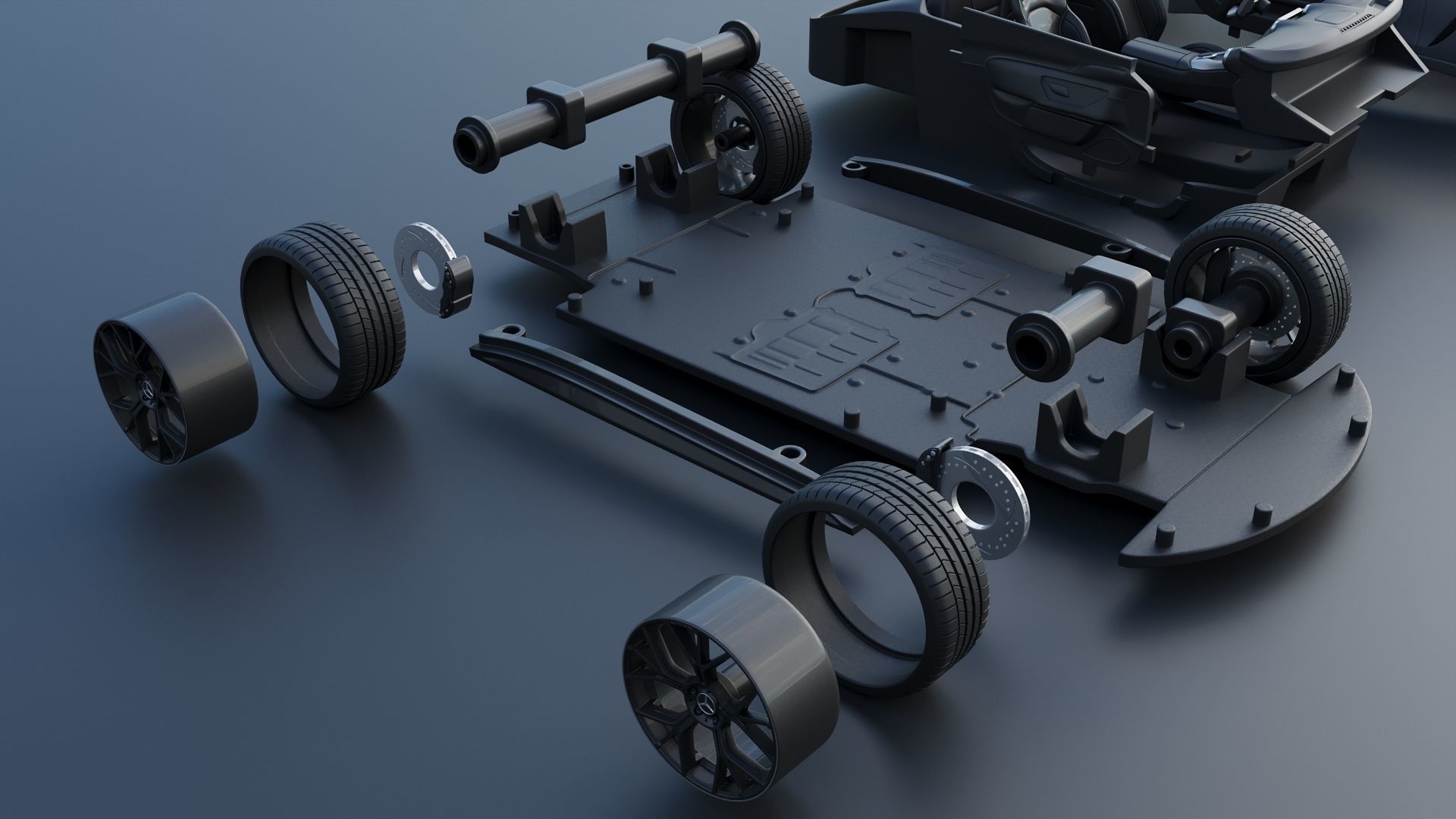 Mercedes AMG GT 63 Coupe 2025 3D print model_23