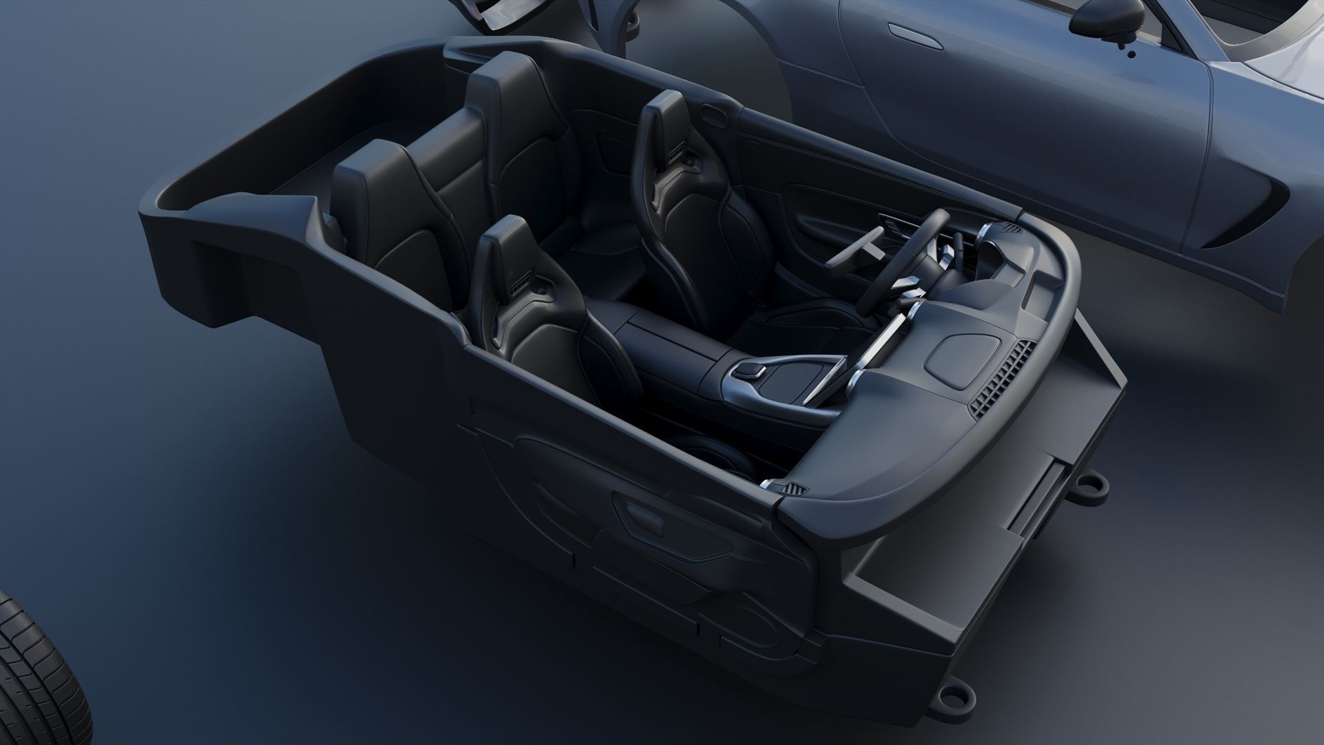 Mercedes AMG GT 63 Coupe 2025 3D print model_18