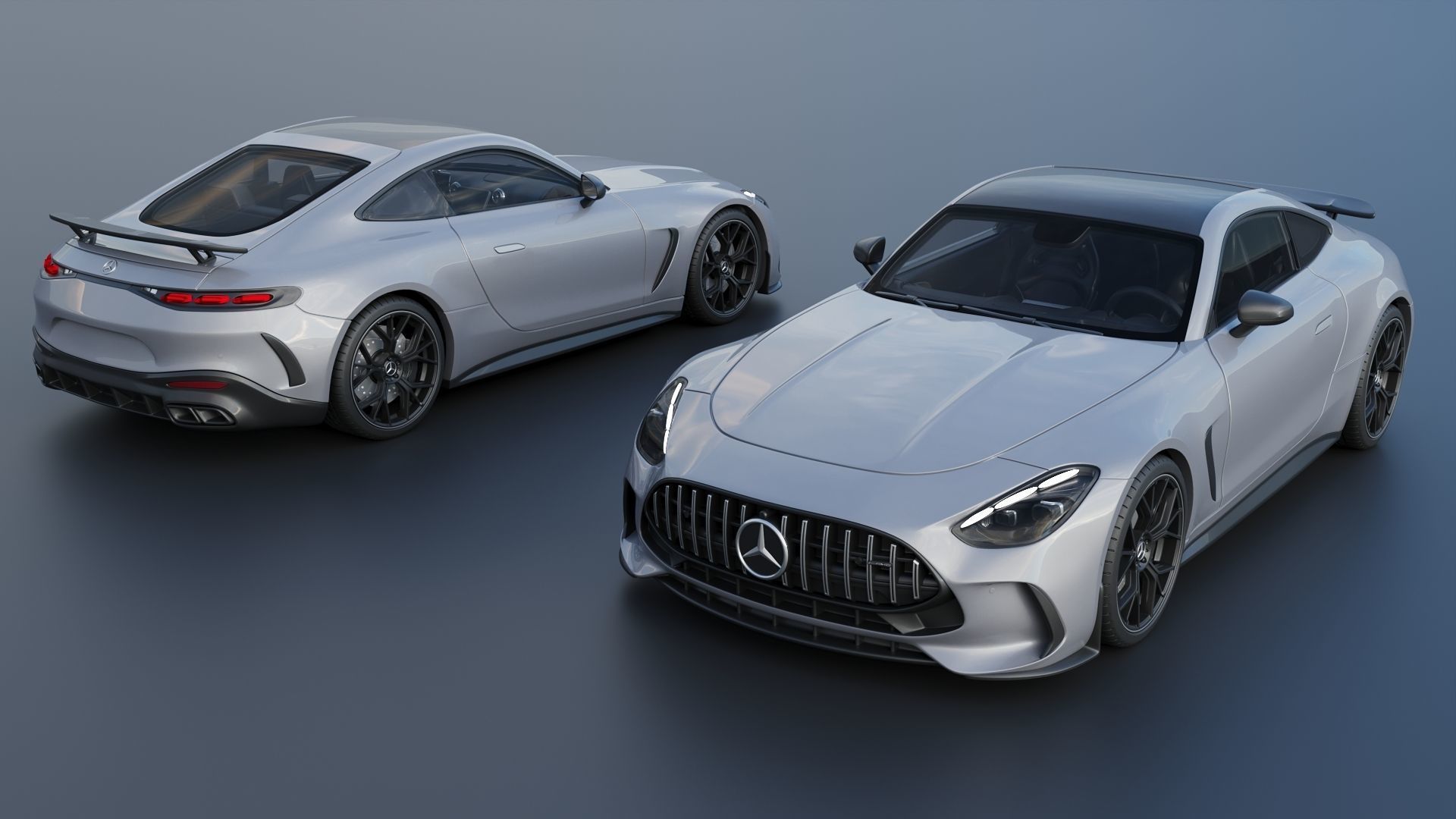 Mercedes AMG GT 63 Coupe 2025 3D print model_1