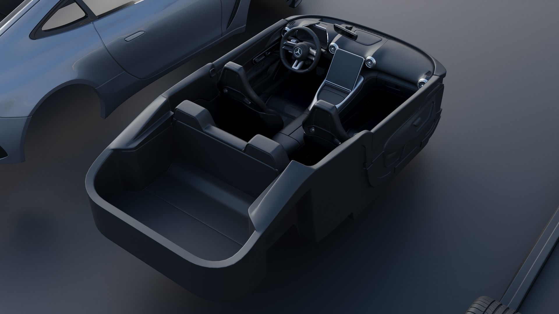 Mercedes AMG GT 63 Coupe 2025 3D print model_19