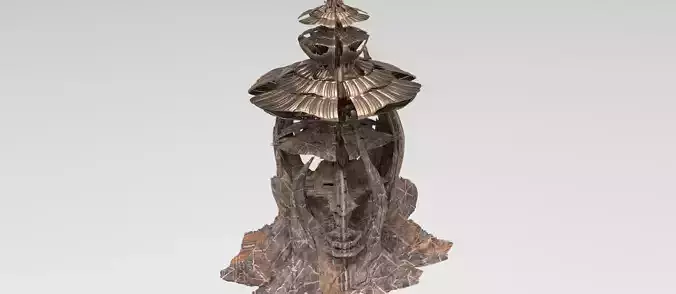 Golden Mushroom tower