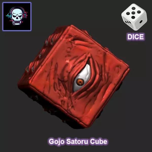 PRISON REALM - GOJO SATORU CUBE - JUJUTSU KAISEN 3D print model