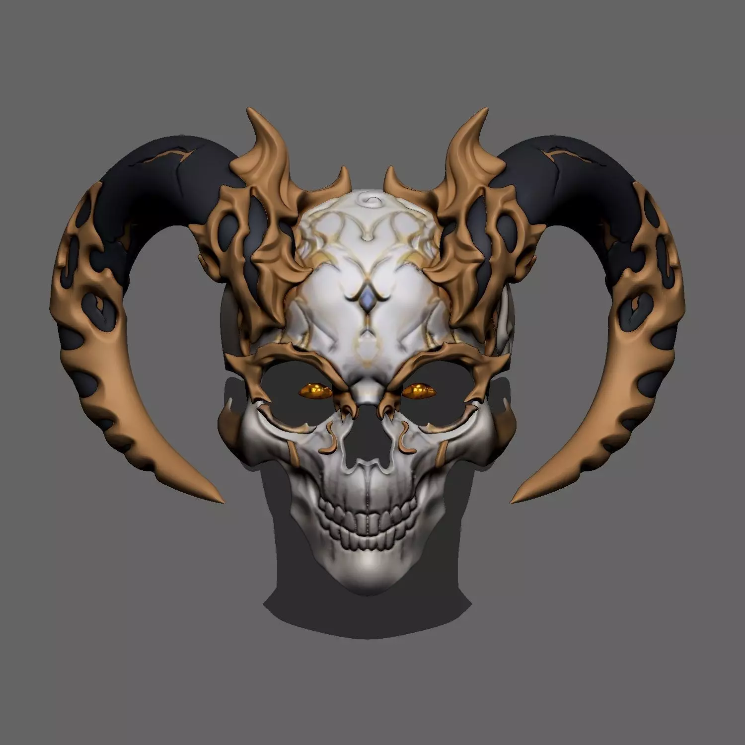 DEVIL - MASK 3D print model
