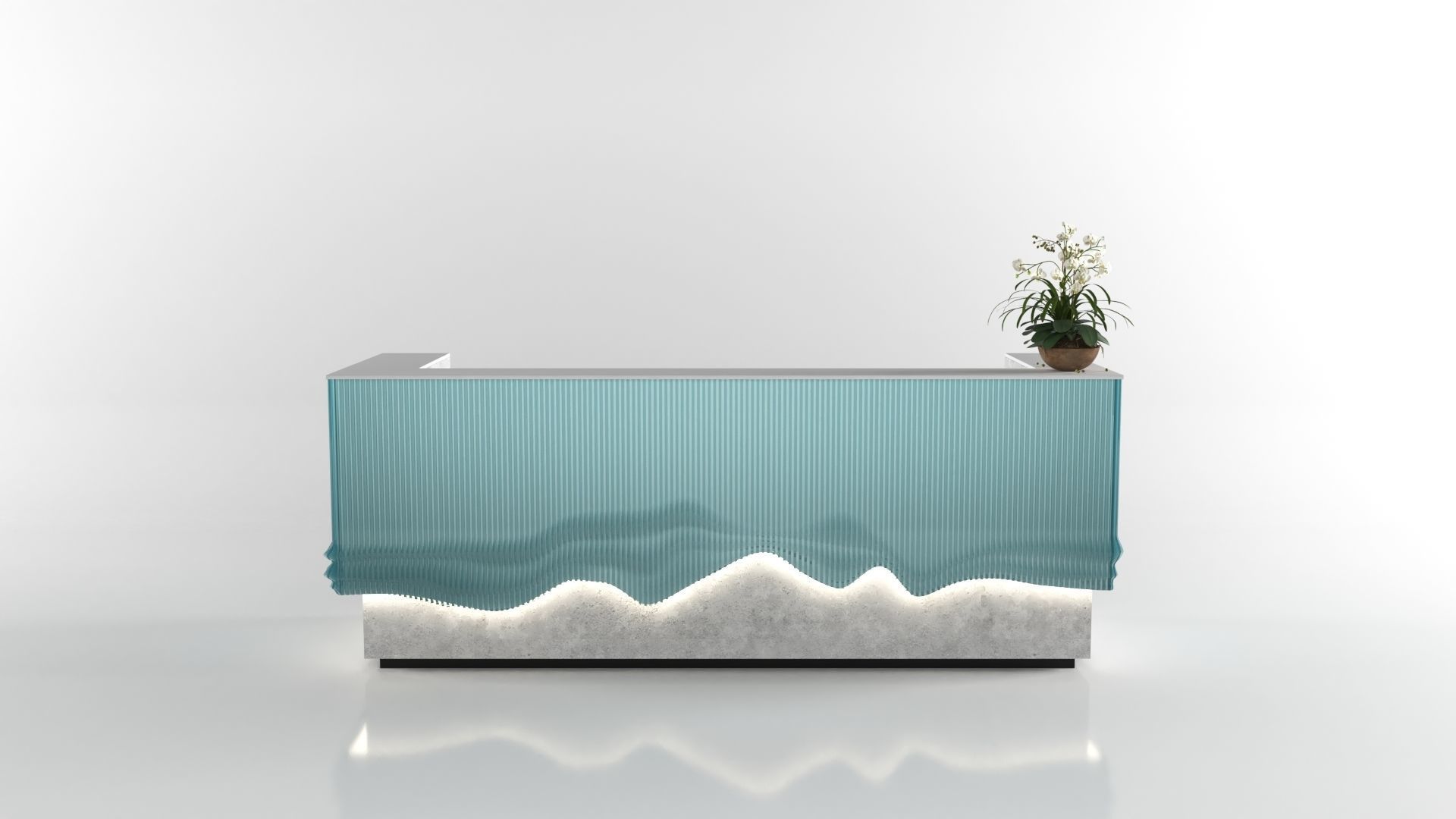 RECEPTION COUNTER 084 3D model_1