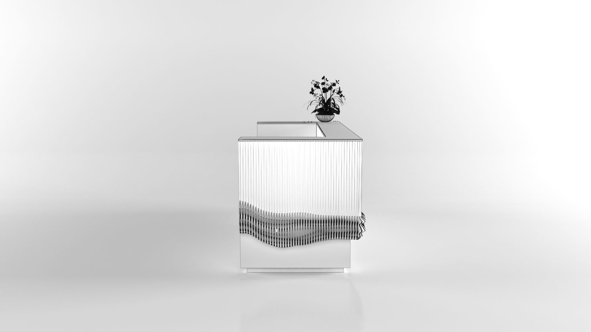 RECEPTION COUNTER 084 3D model_6