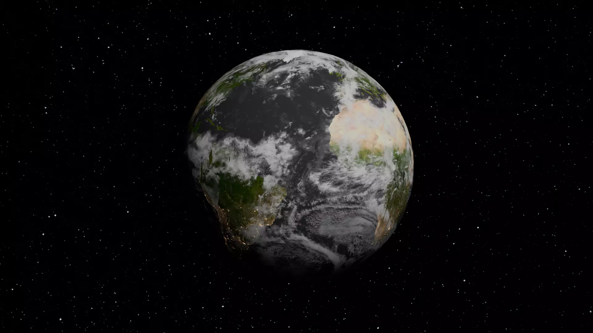 Earth Realistic - Day and Night Mode 3D model_0