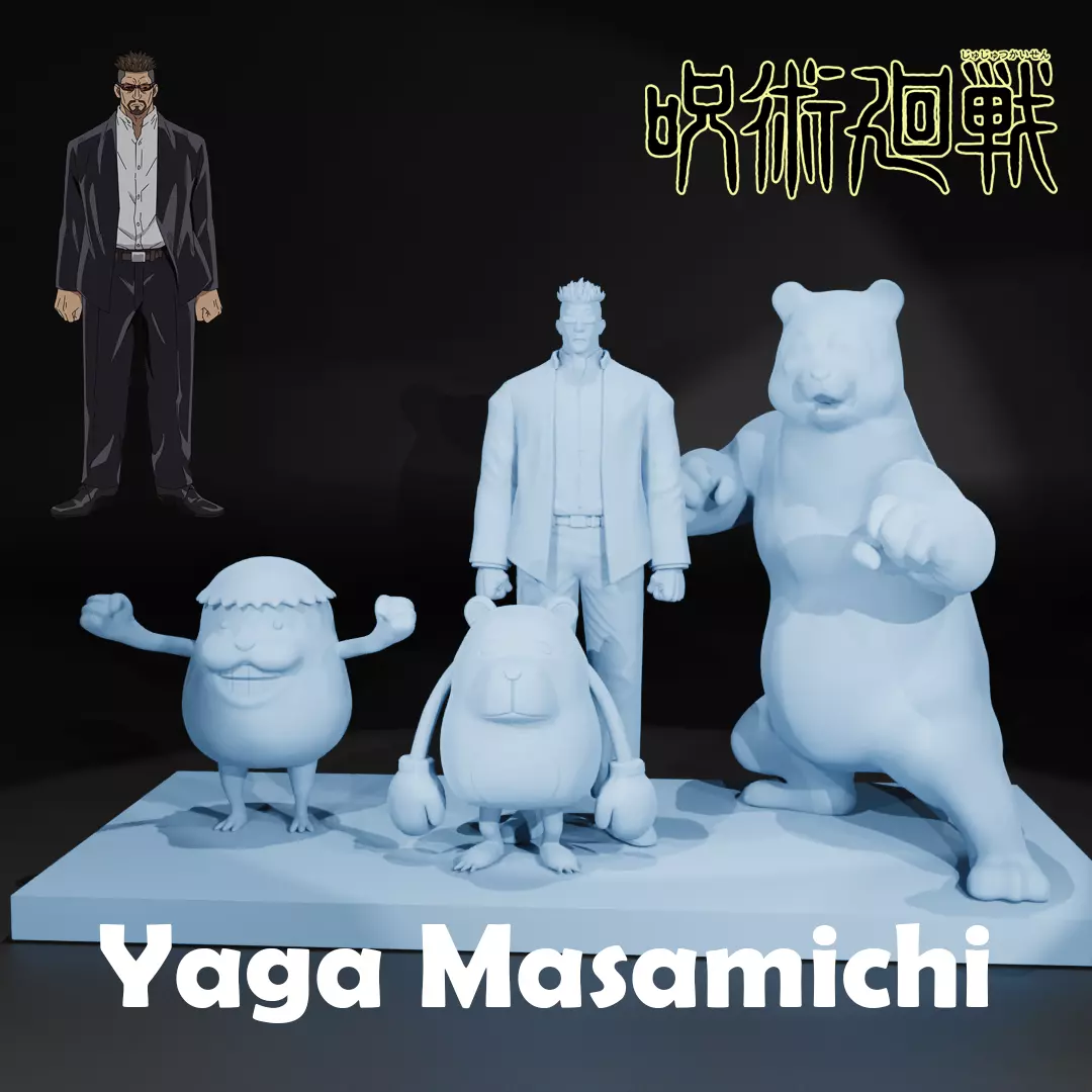 YAGA MASAMICHI - JUJUTSU KAISEN - 3D PRINT 3D print model