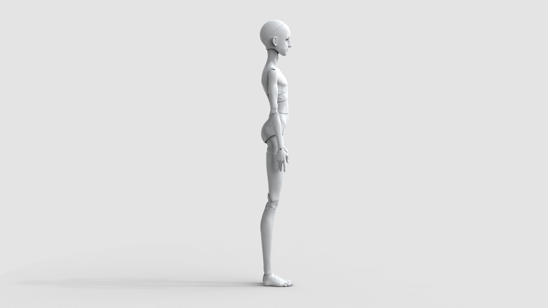 BJD doll boy Lemuel ball joint doll 3D print model_11