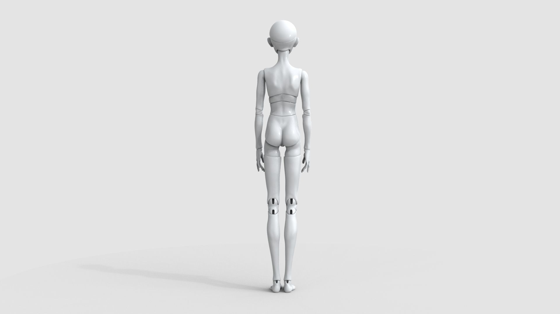 BJD doll boy Lemuel ball joint doll 3D print model_10