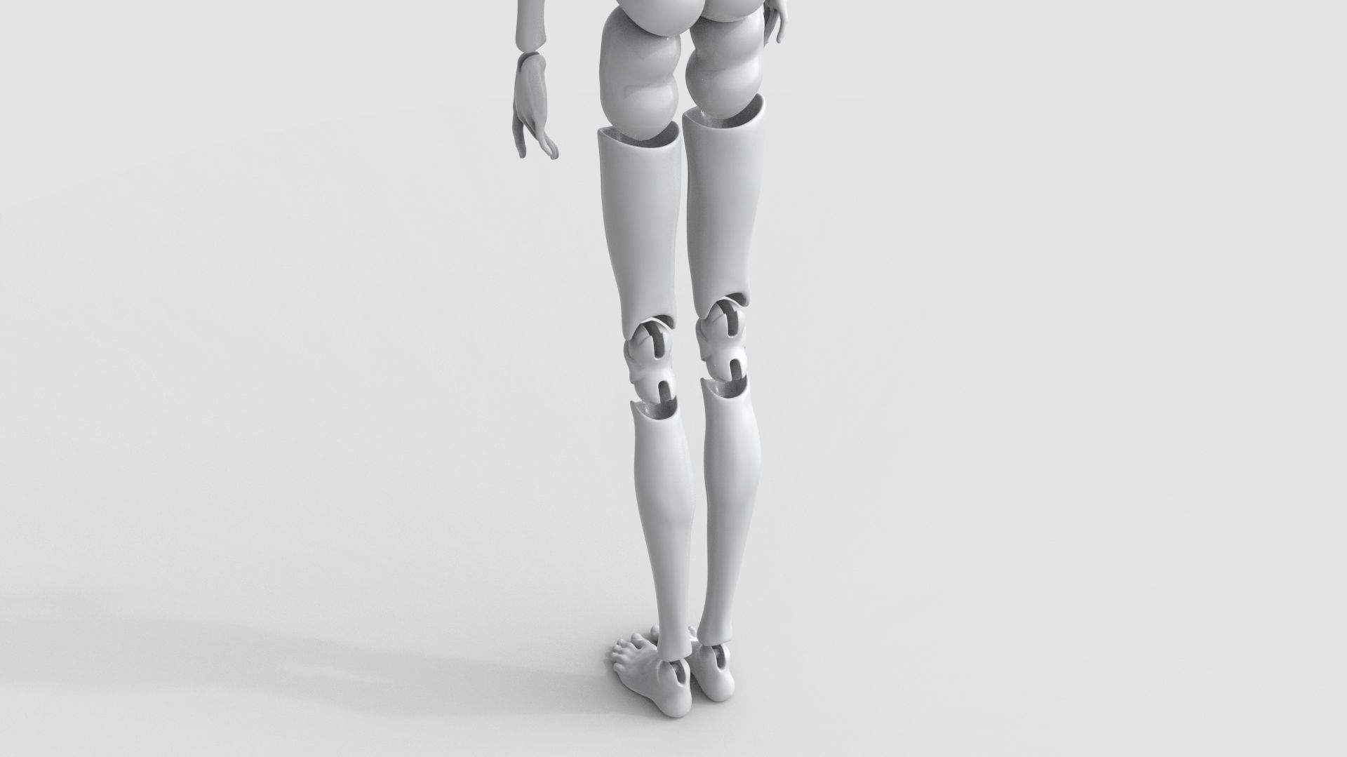 BJD doll boy Lemuel ball joint doll 3D print model_15