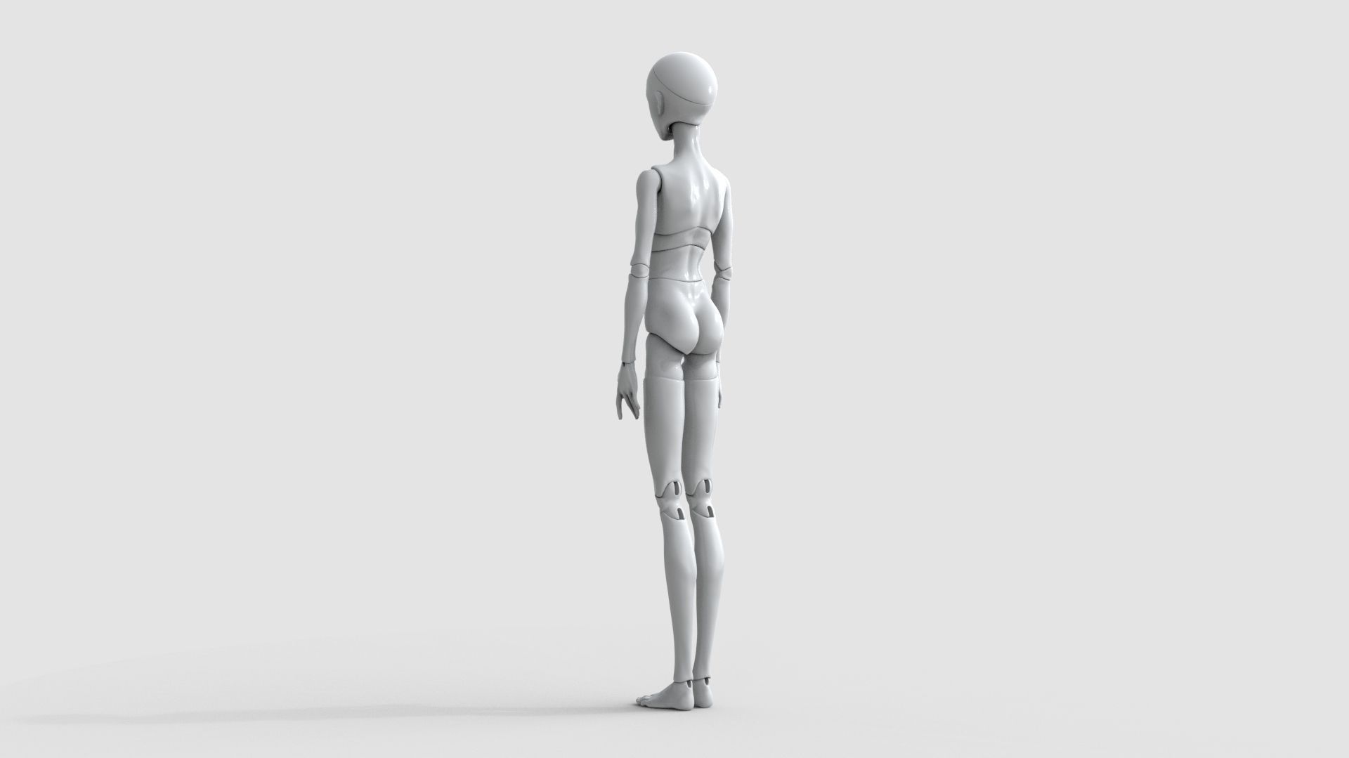 BJD doll boy Lemuel ball joint doll 3D print model_9