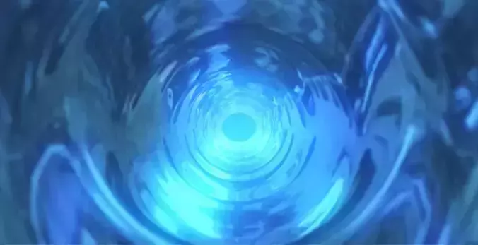 Abstract texture 3D tunnel shuttle special effects