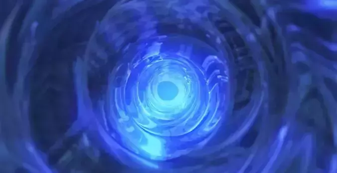 Abstract texture 3D tunnel shuttle special effects