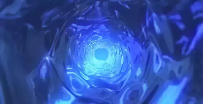 Abstract texture 3D tunnel shuttle special effects