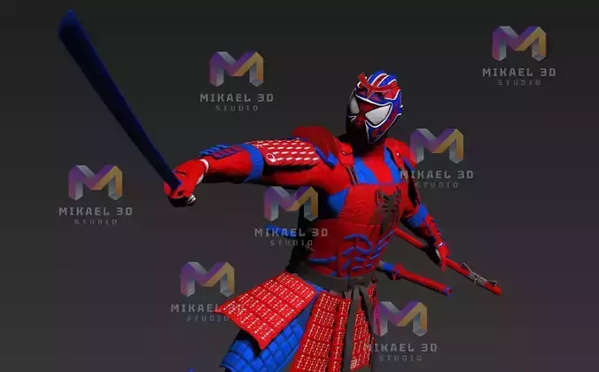 Spiderman Samurai