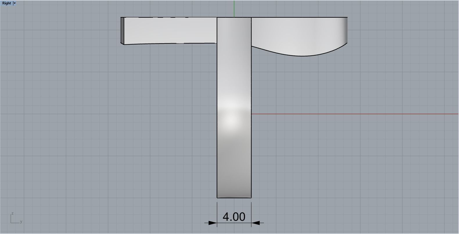 Ankh cross ring model 889 3D print model_8
