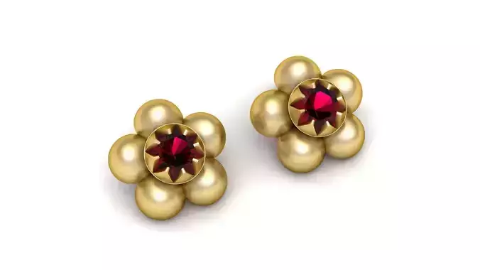 Women Flower Fashion Tops 3d Printable Model