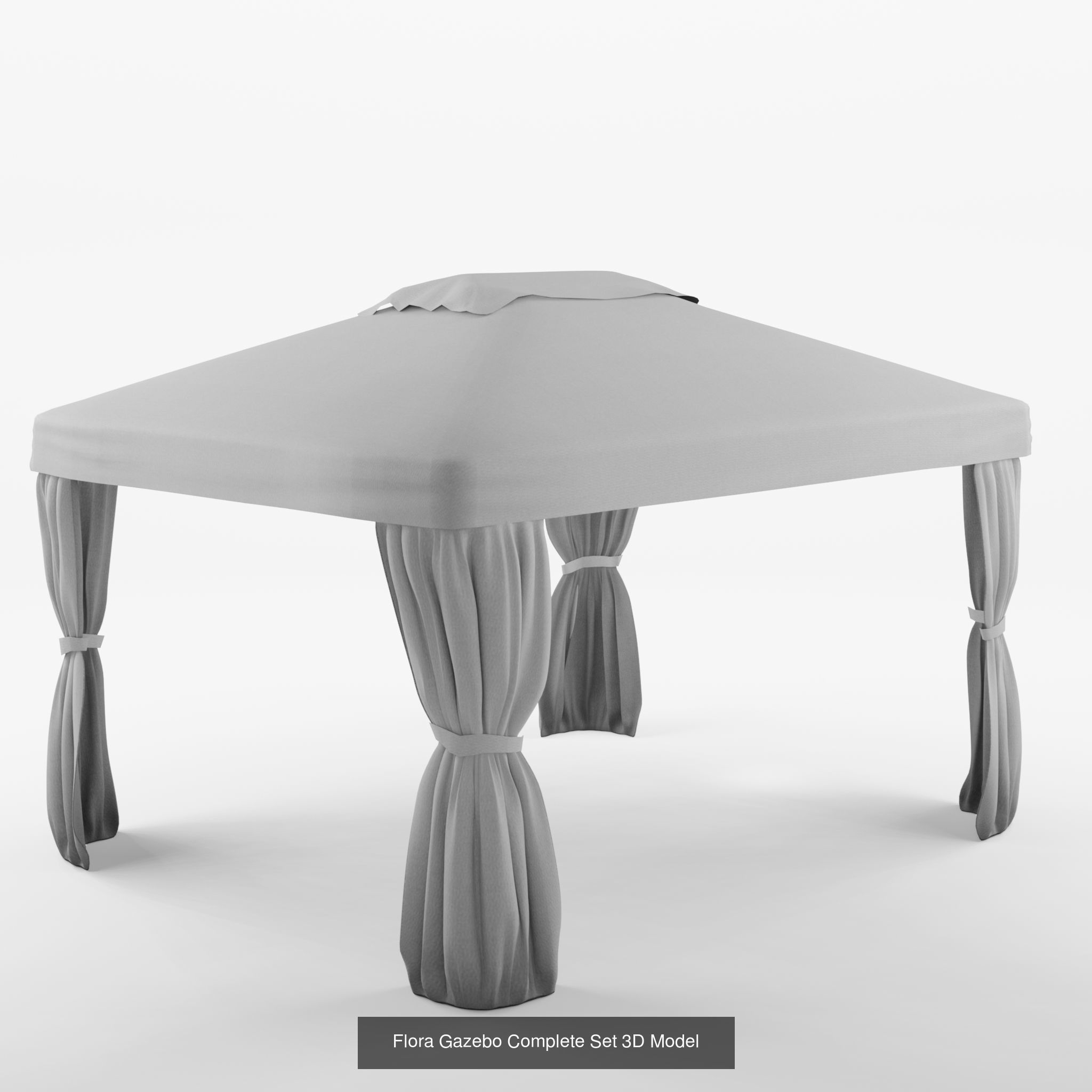 Collection of Gazebo - 5 Models _1