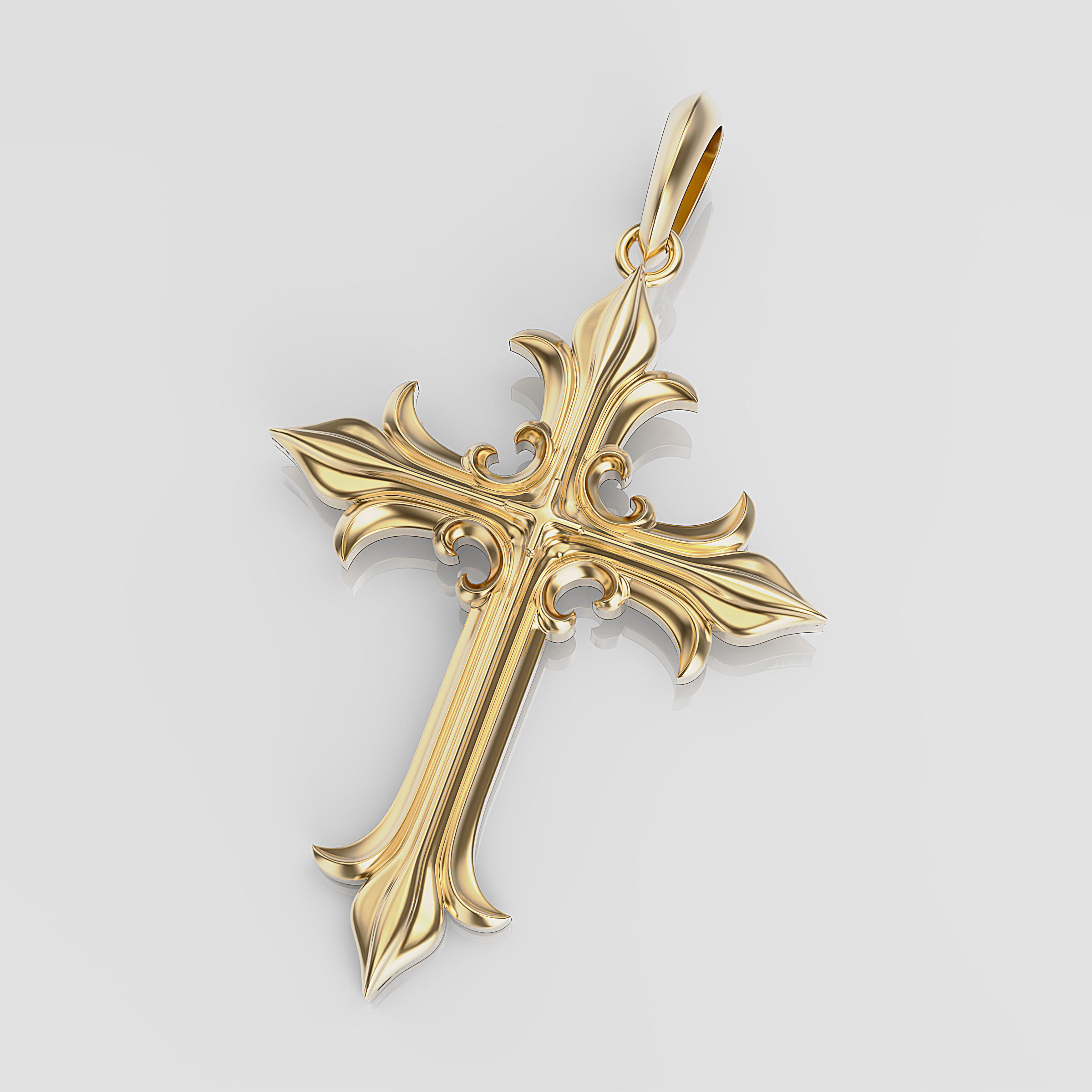 Cross 3D print model_35