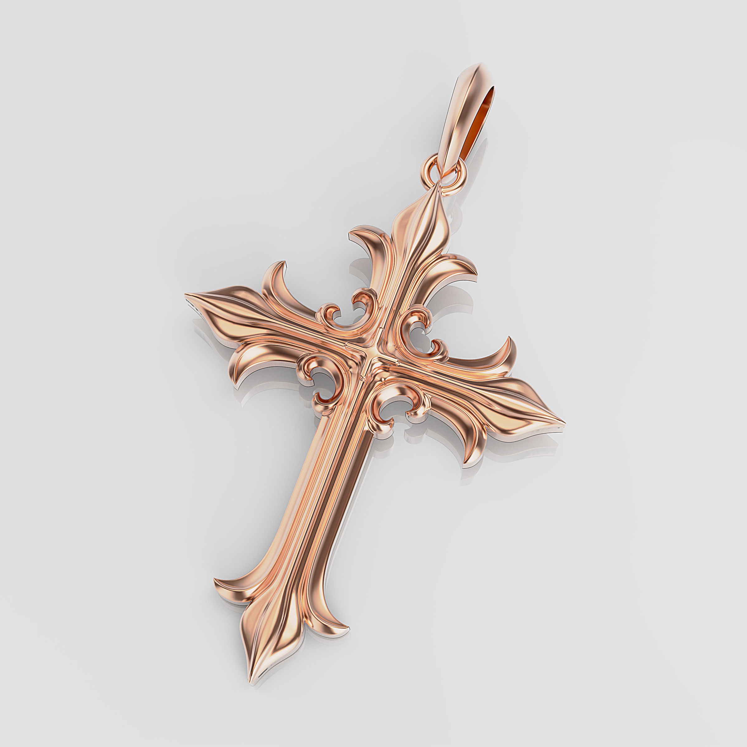 Cross 3D print model_34