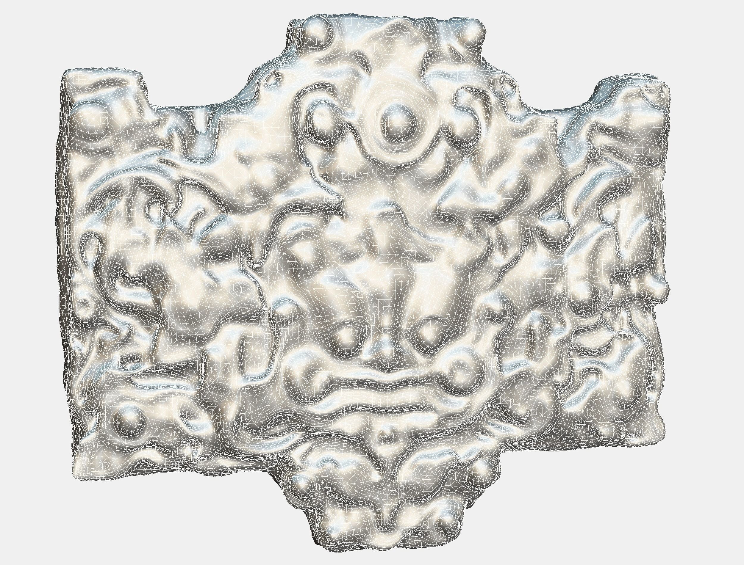  Balinese Concrete Barelief 3 Bas-Relief 3D model_30