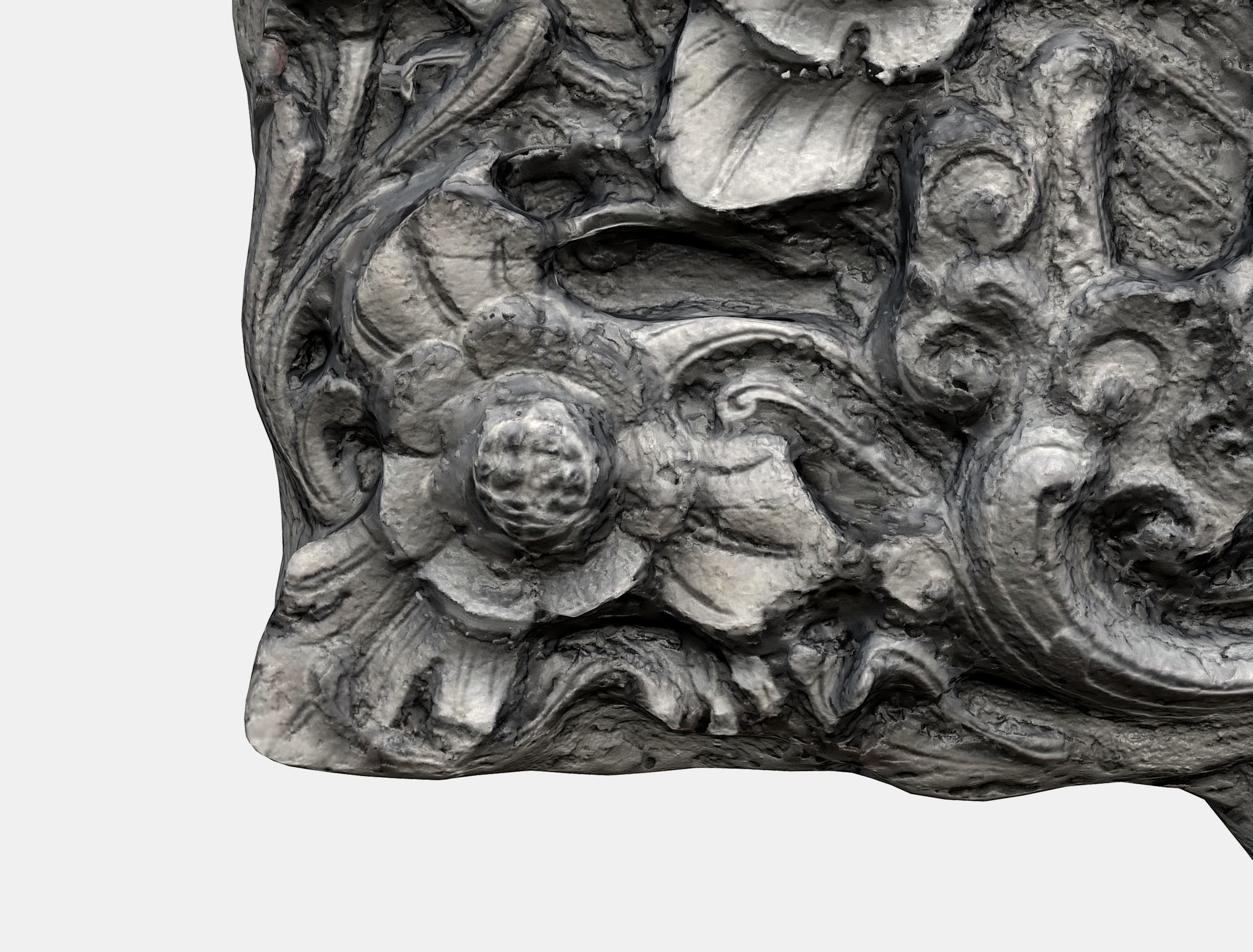  Balinese Concrete Barelief 3 Bas-Relief 3D model_26