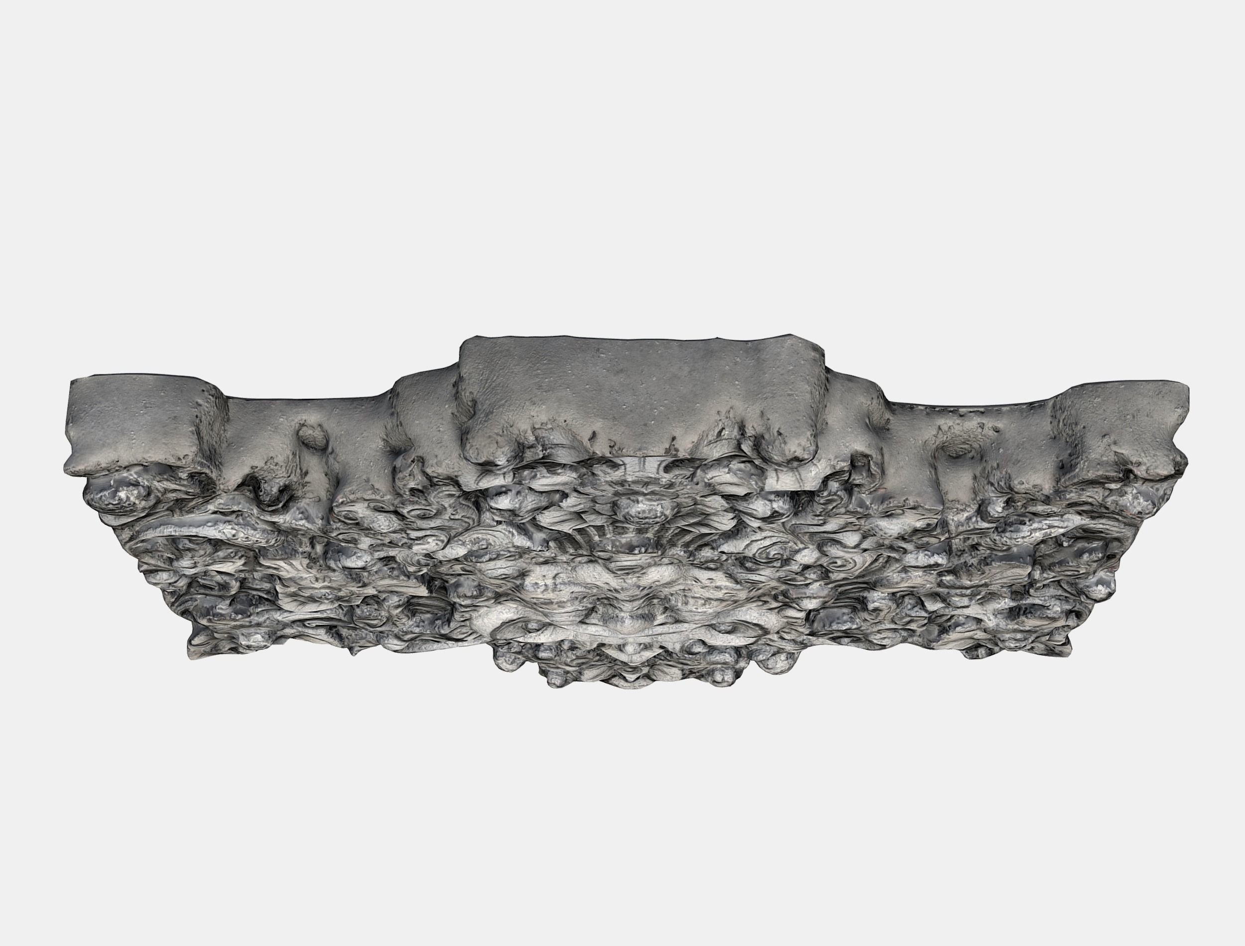  Balinese Concrete Barelief 3 Bas-Relief 3D model_12