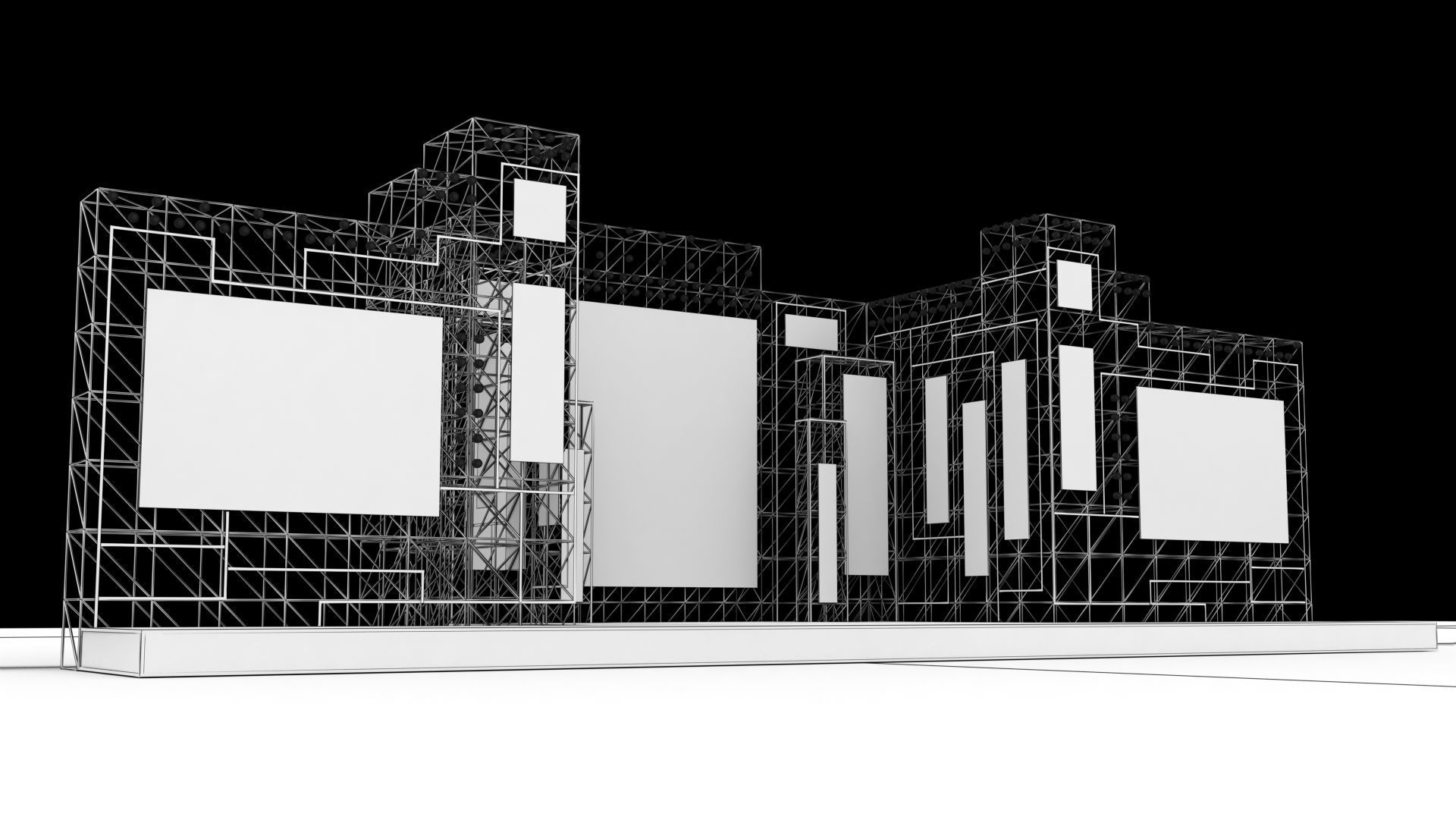Concert Stage 05 design 3D model_6