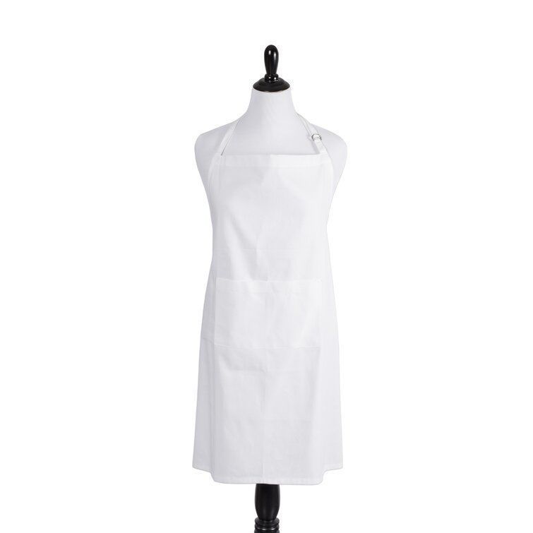 Chef Kitchen Apron - 5 Color 3D model_6
