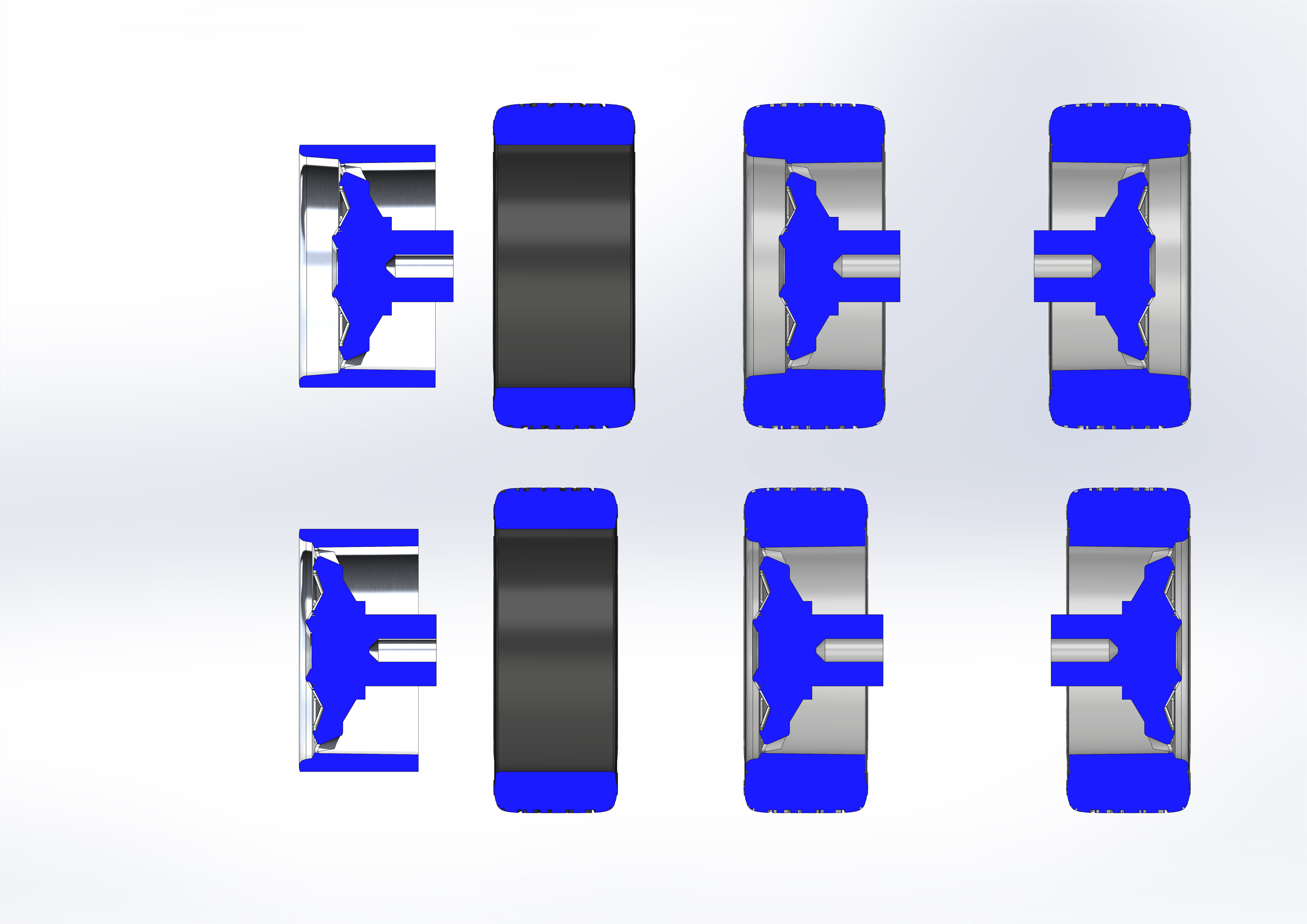 Custom wheels Raceline Impala for your scale model 3D print model_11