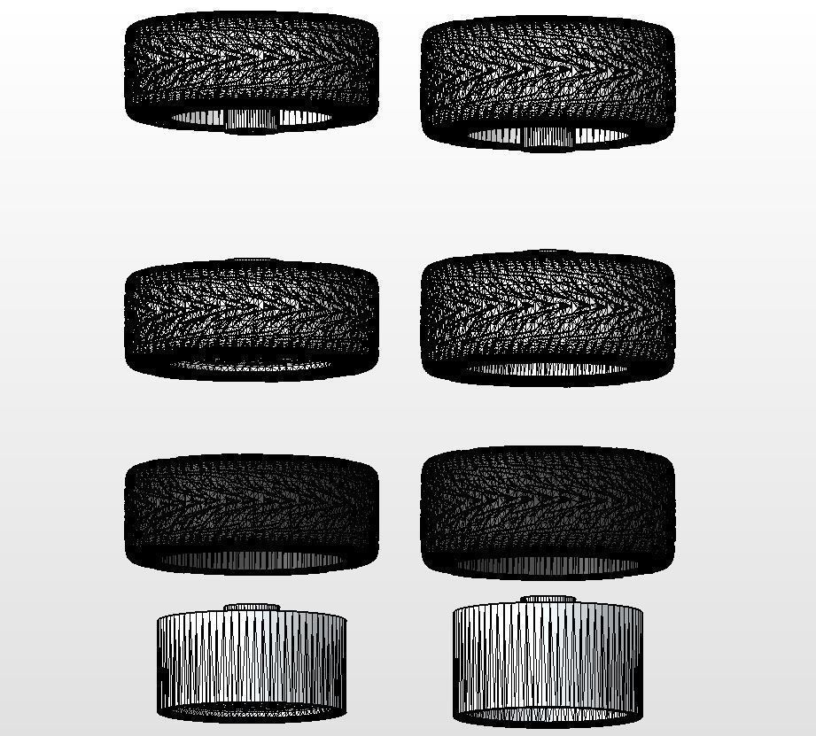 Custom wheels Raceline Impala for your scale model 3D print model_21