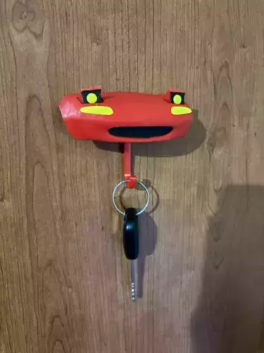 Mazda Miata MX5 wall key hanger 3D print model