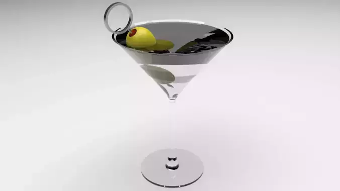 Martini 3D model