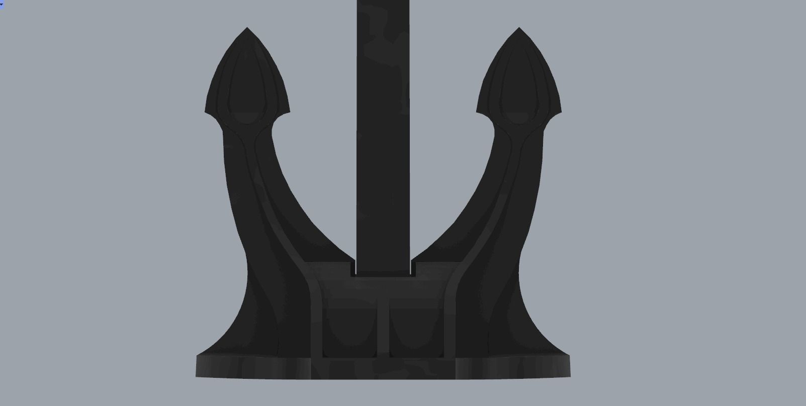 Ship Anchor 3D print model_15