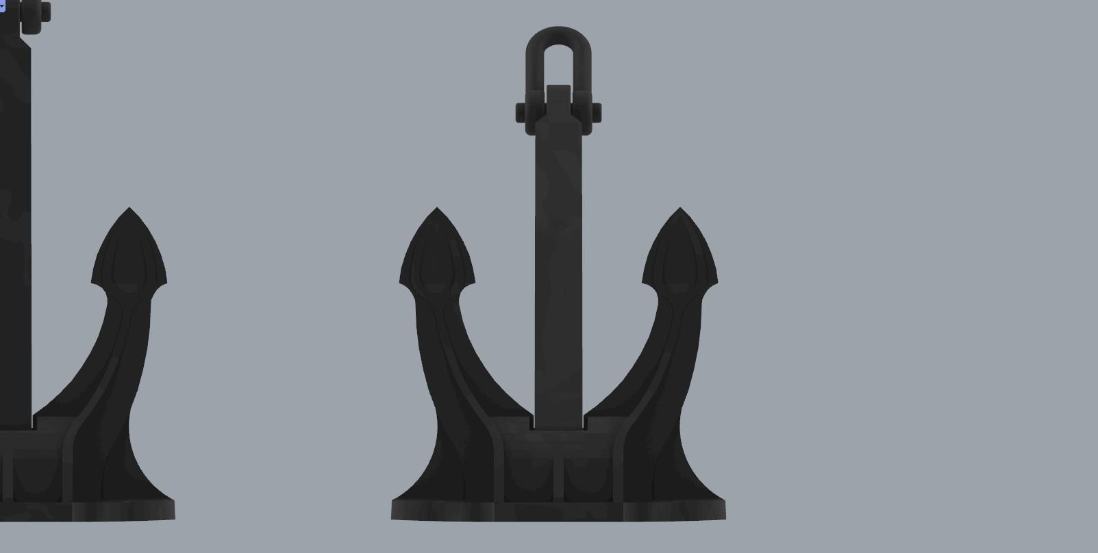 Ship Anchor 3D print model_20