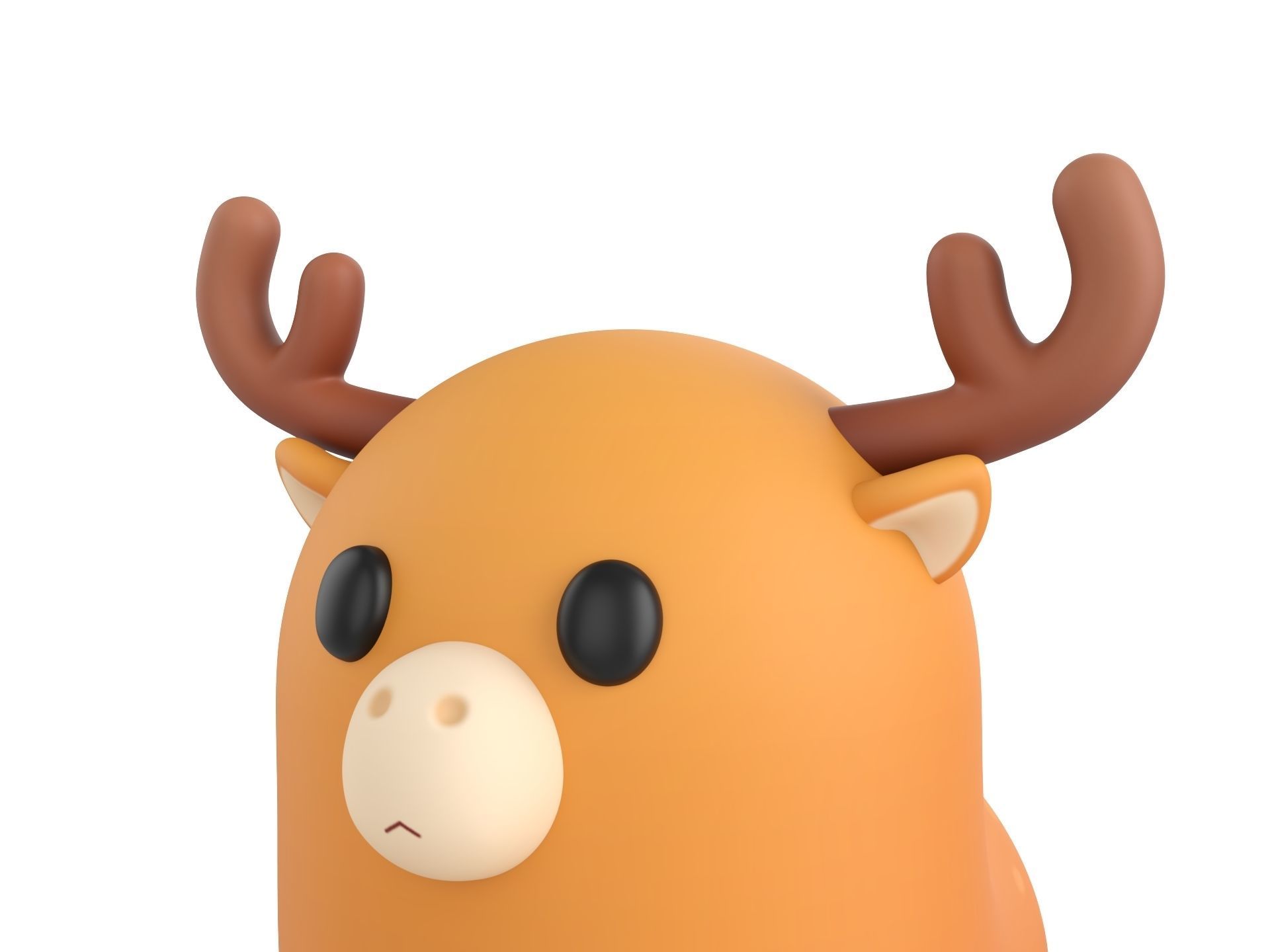 Deer Character 3D model_9