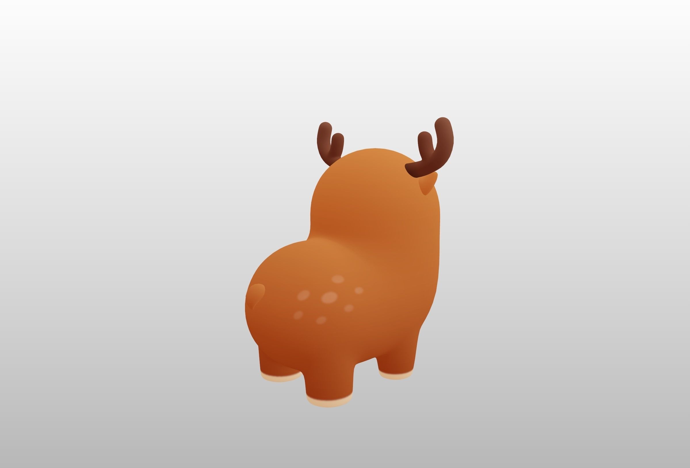 Deer Character 3D model_15