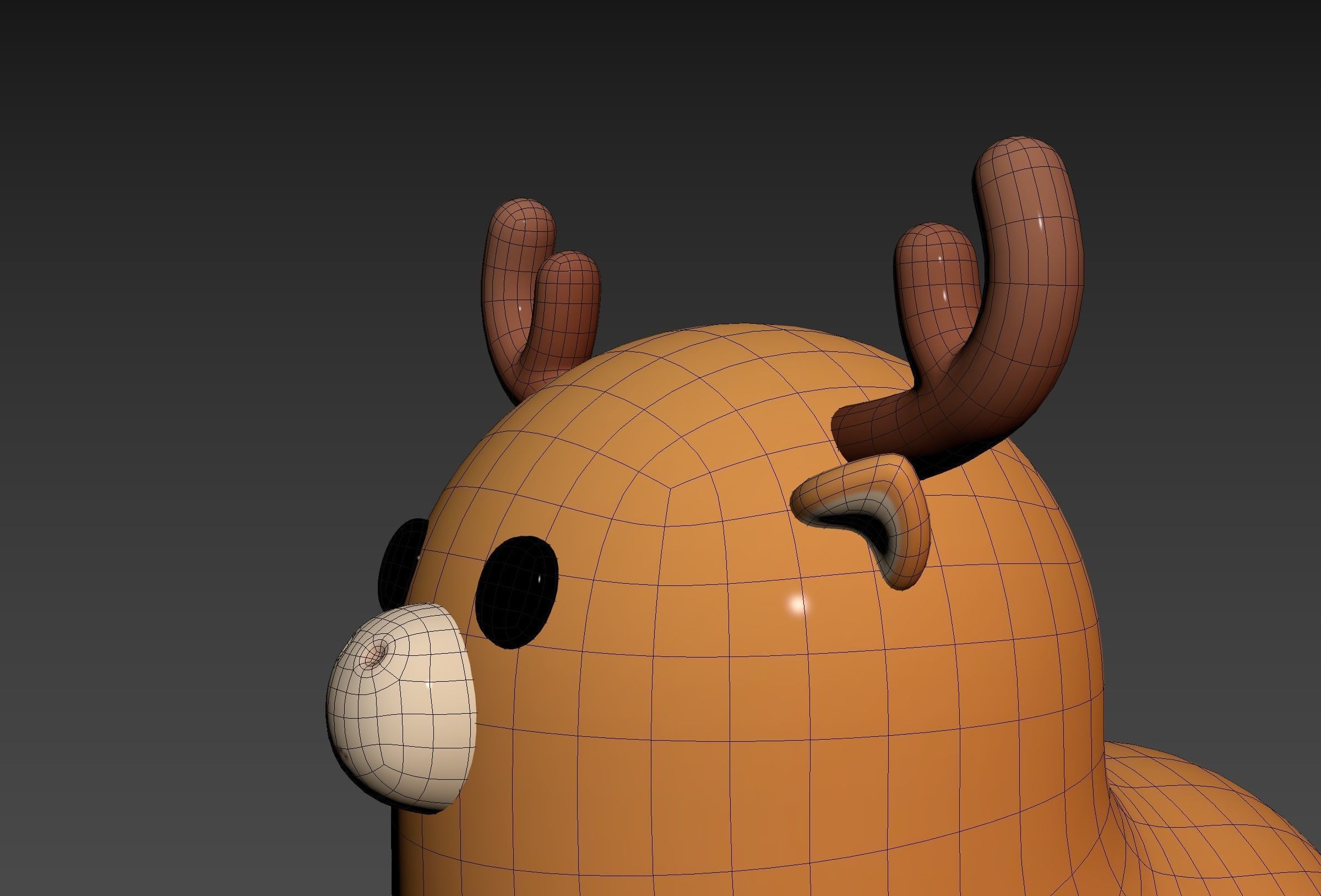 Deer Character 3D model_30