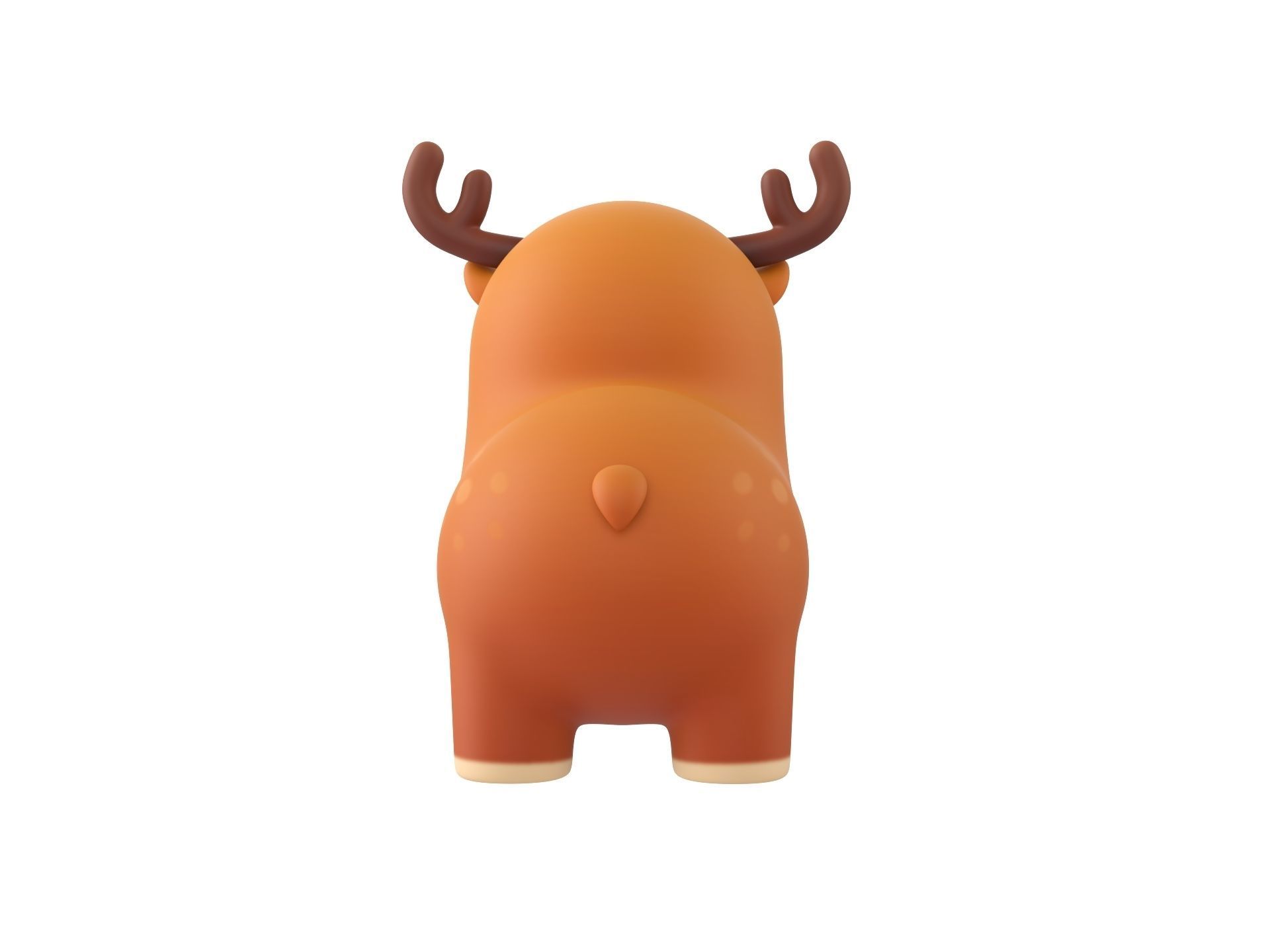 Deer Character 3D model_5