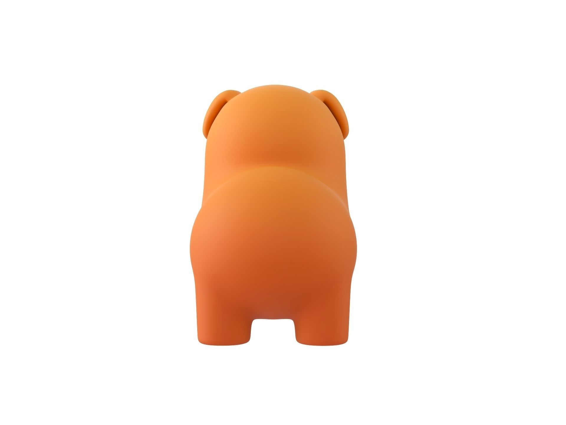 Dog Character 02 3D model_5