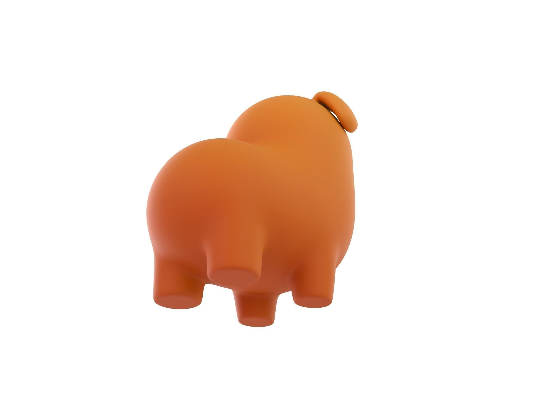 Dog Character 02 3D model_4